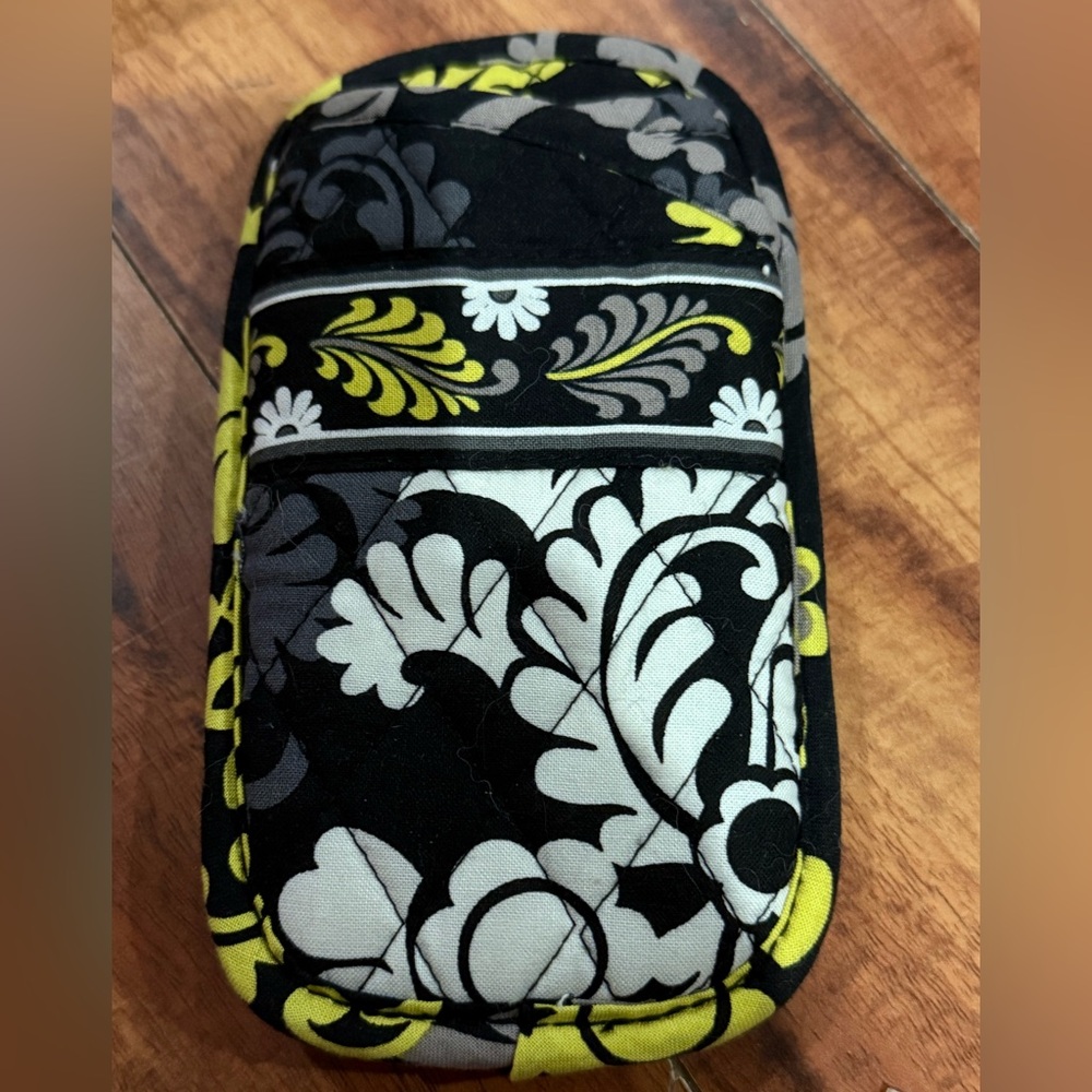 Vera Bradley Device Holder And Makeup Bag